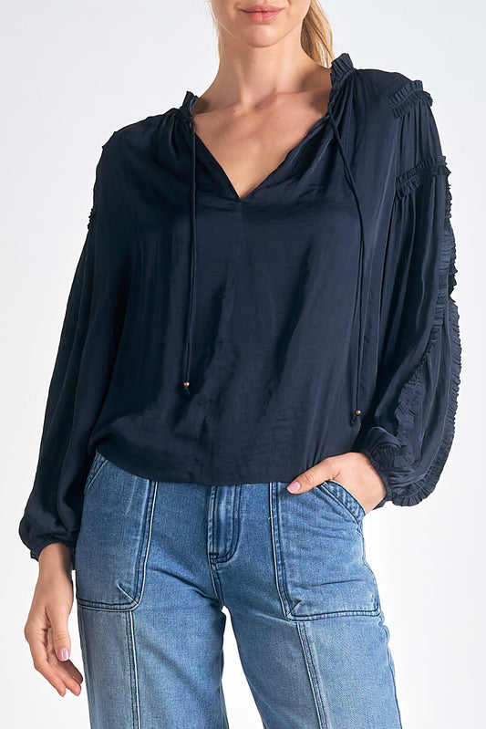 Addison Top - Navy