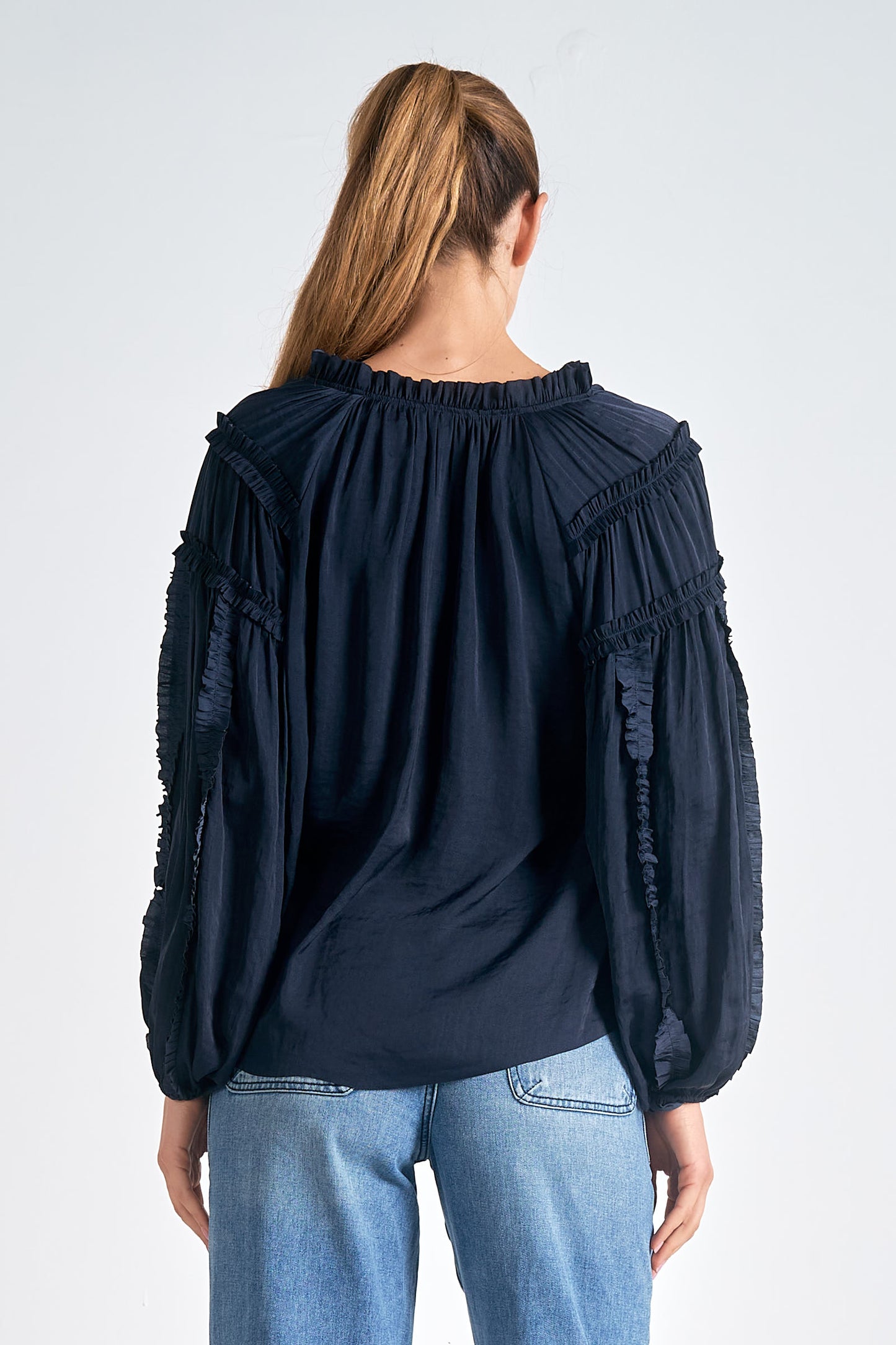 Addison Top - Navy