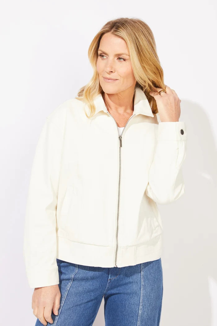 Boundless Denim Jacket - Pearl