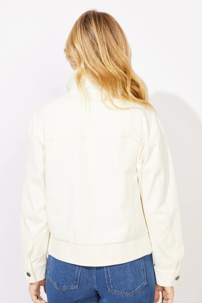 Boundless Denim Jacket - Pearl