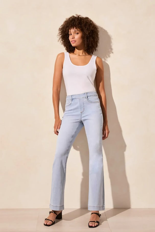 Audrey Flare Jeans - Light Surf
