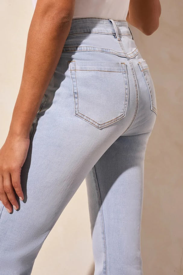 Audrey Flare Jeans - Light Surf