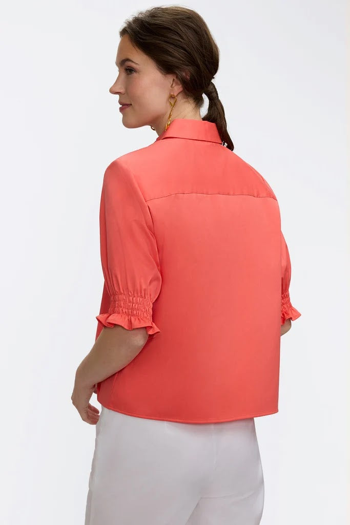 Vivienne Shirt - Georgia Peach