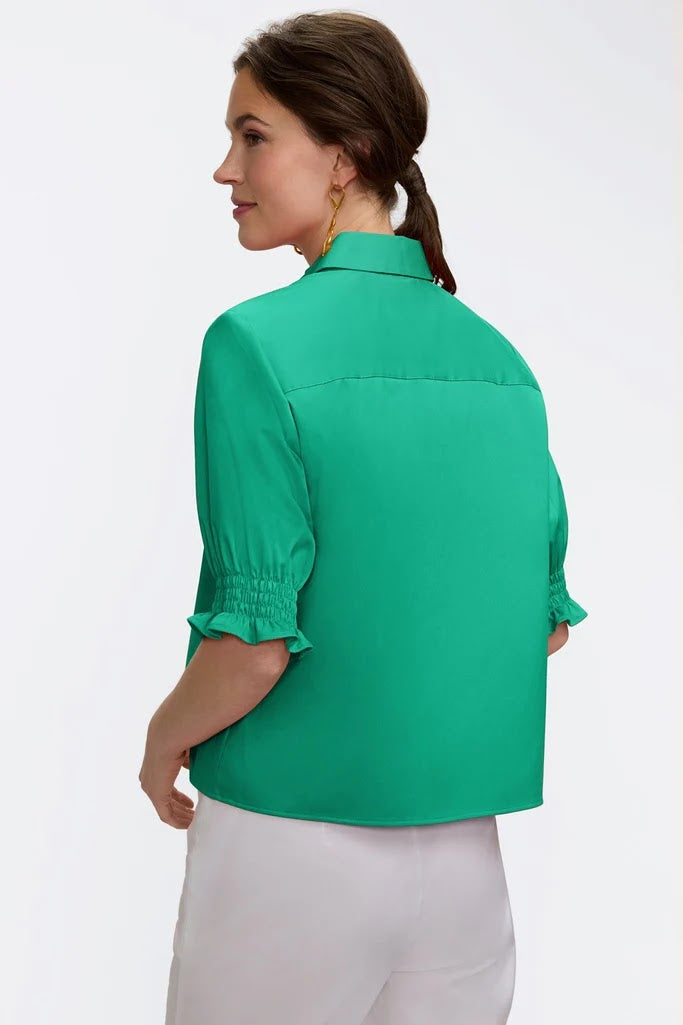 Vivienne Shirt - Kelly Green