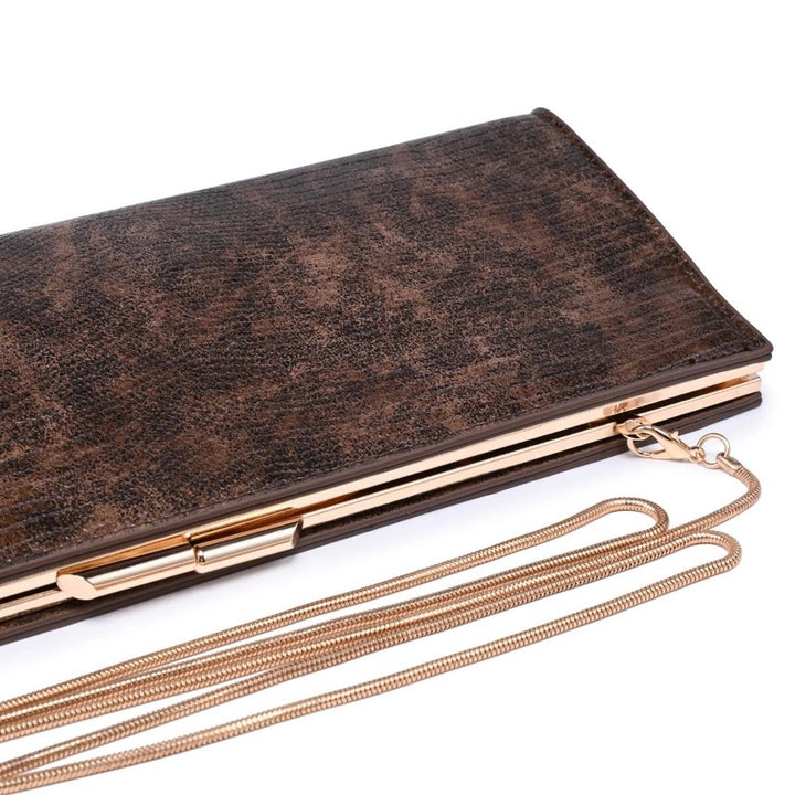 Nazlee Clutch - Brown