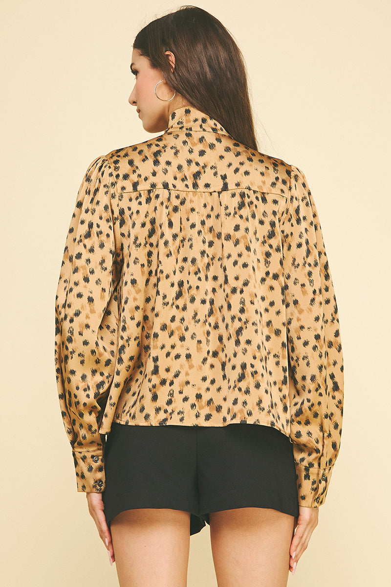 Oh My Leopard Blouse - Leopard