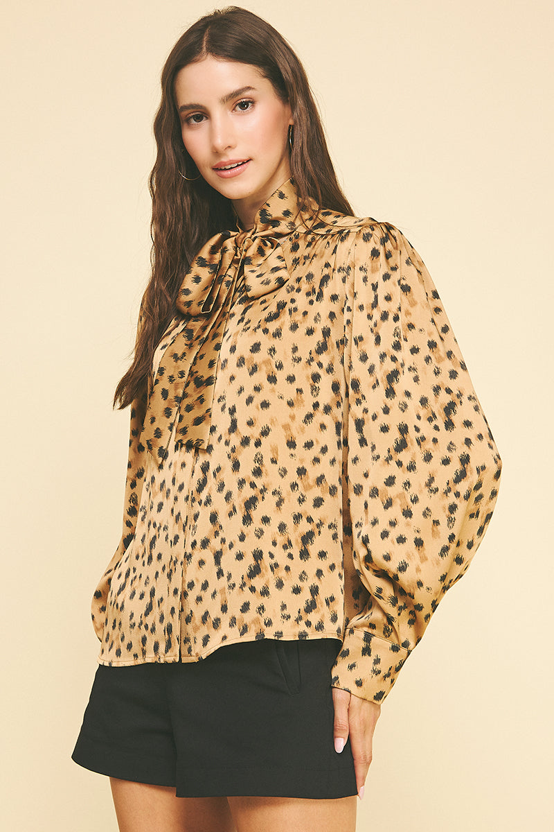 Oh My Leopard Blouse - Leopard