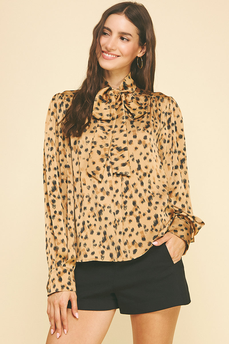 Oh My Leopard Blouse - Leopard