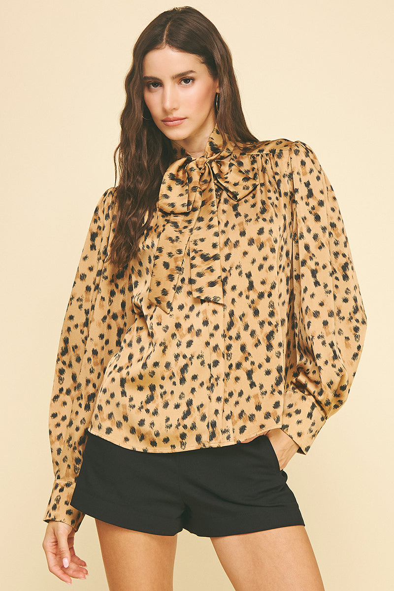 Oh My Leopard Blouse - Leopard