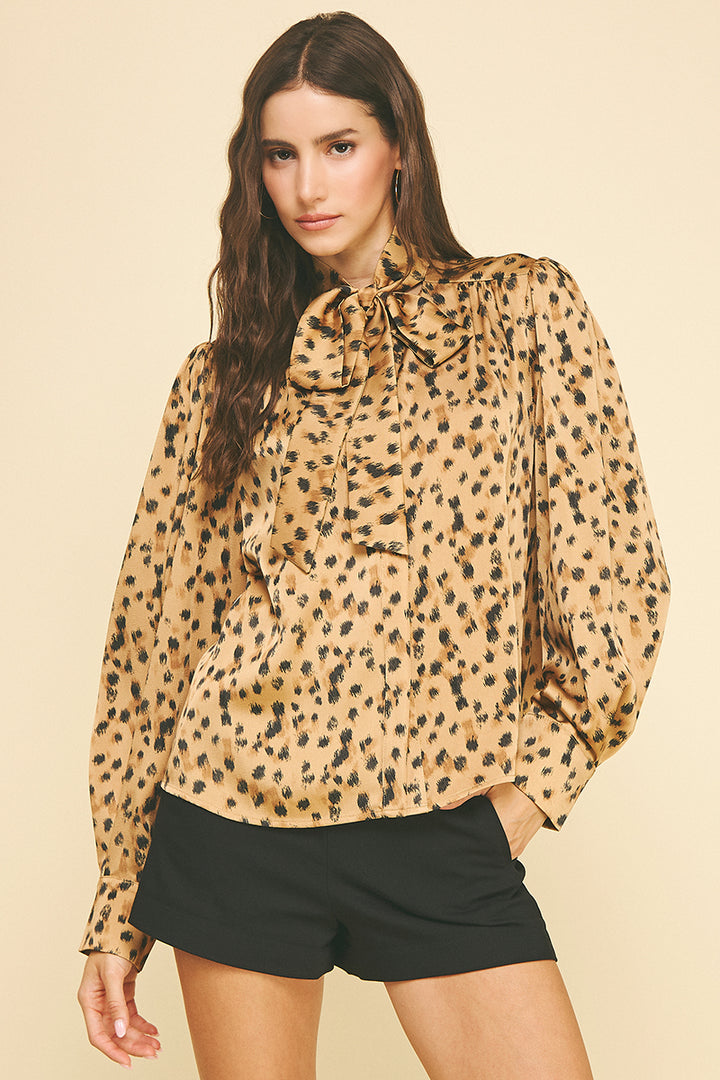 Oh My Leopard Blouse - Leopard