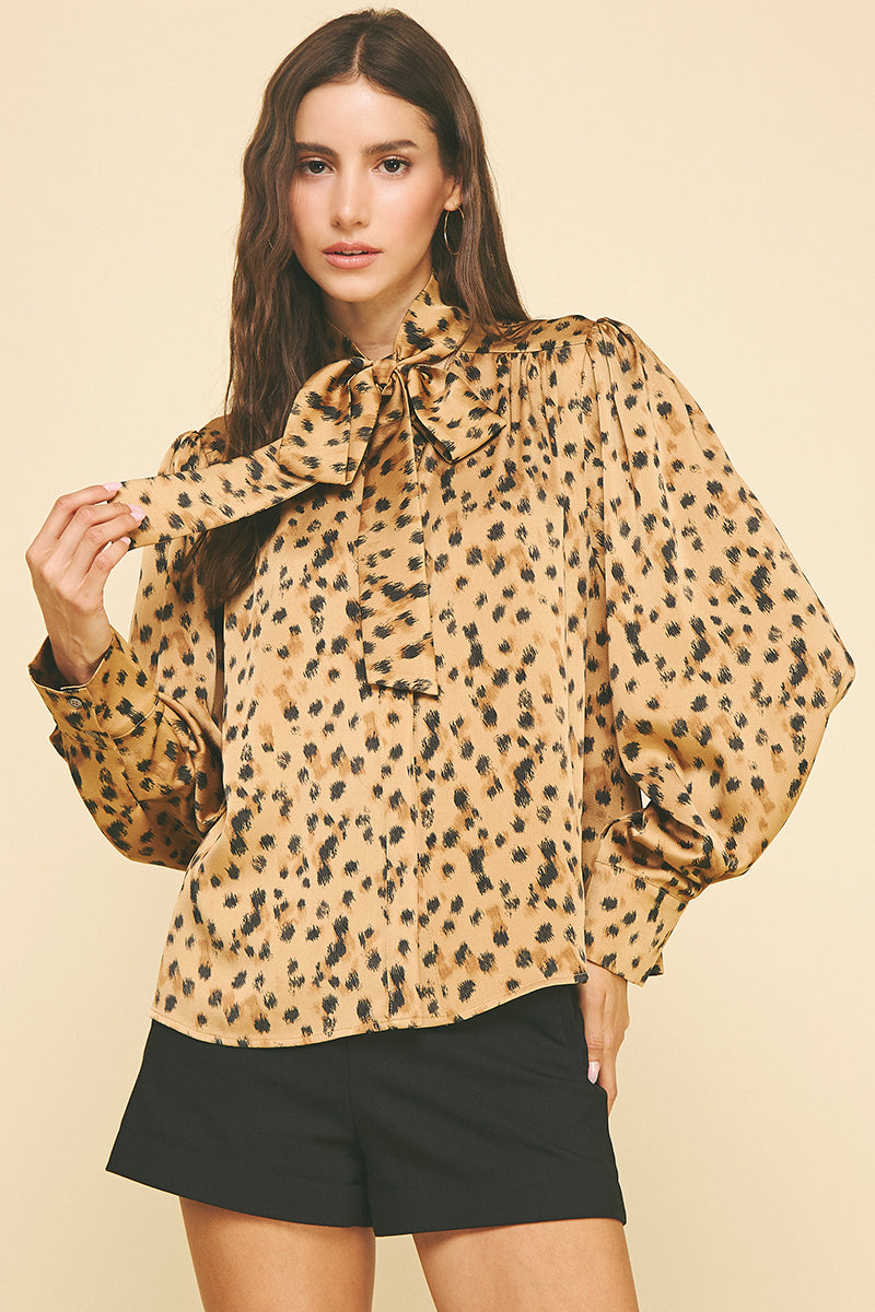 Oh My Leopard Blouse - Leopard