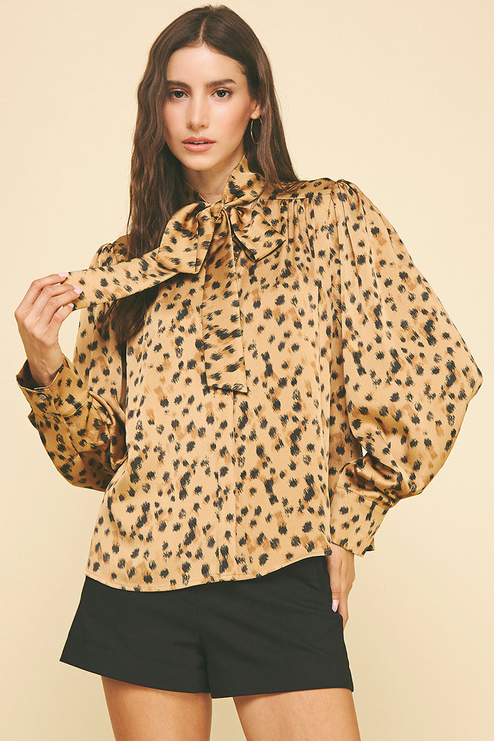 Oh My Leopard Blouse - Leopard