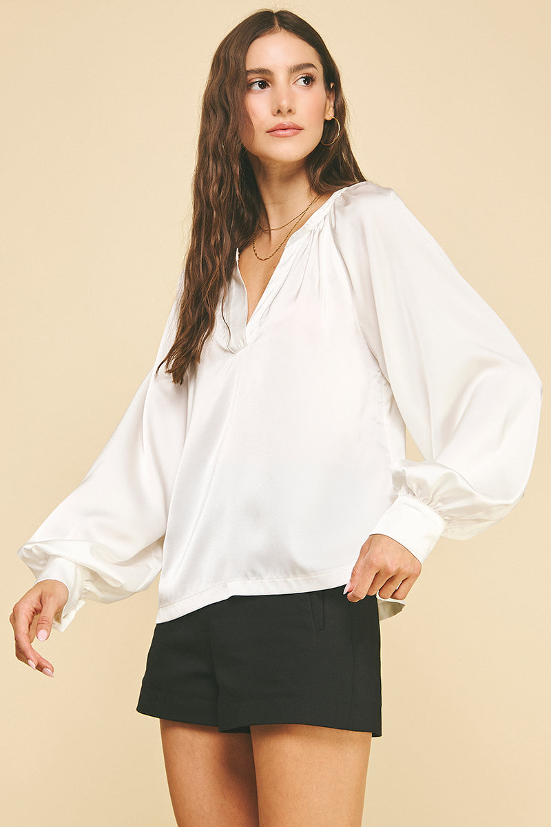 Candie Blouse - White