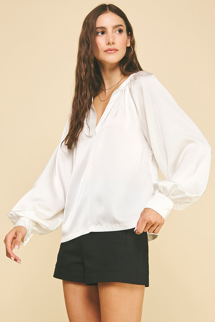 Candie Blouse - White