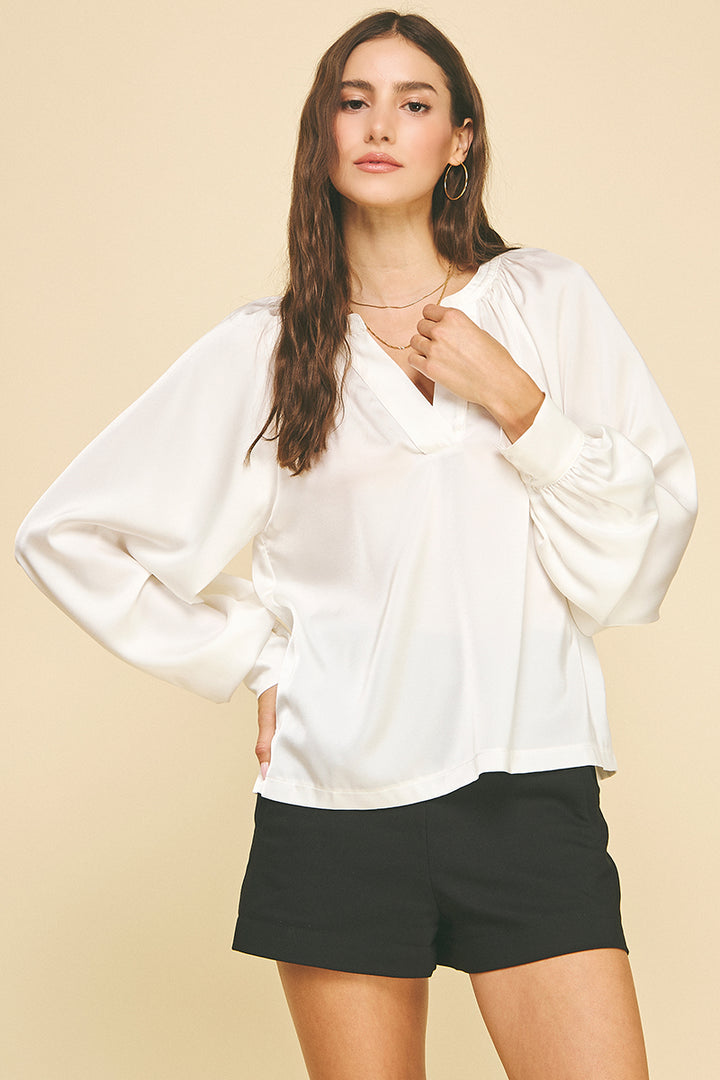 Candie Blouse - White