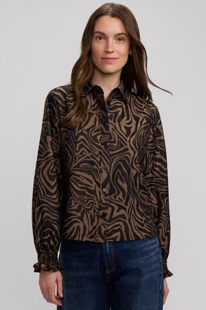 Vivienne Shirt - Almond Black