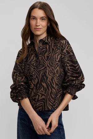 Vivienne Shirt - Almond Black