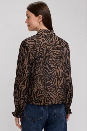 Vivienne Shirt - Almond Black