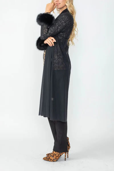 Oh So Fabulous Mesh Jacket - Black