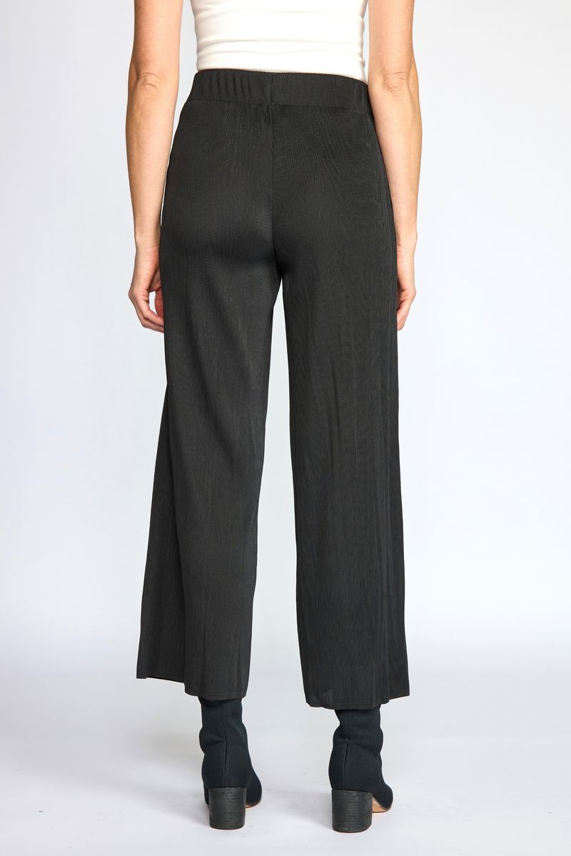 Parisian Pleat Pants - Black