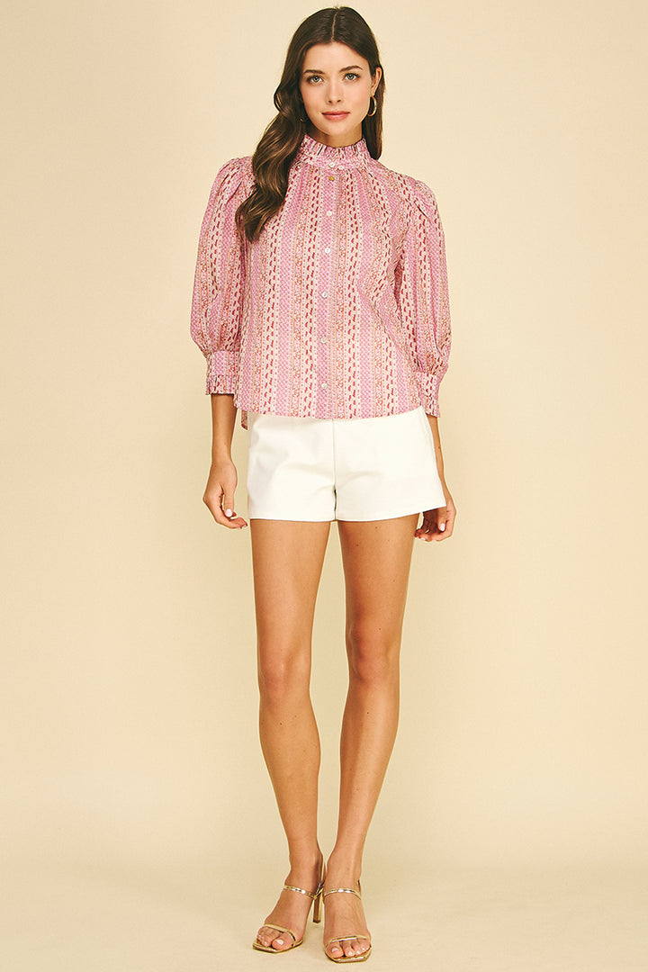 The Emily Blouse - Pink