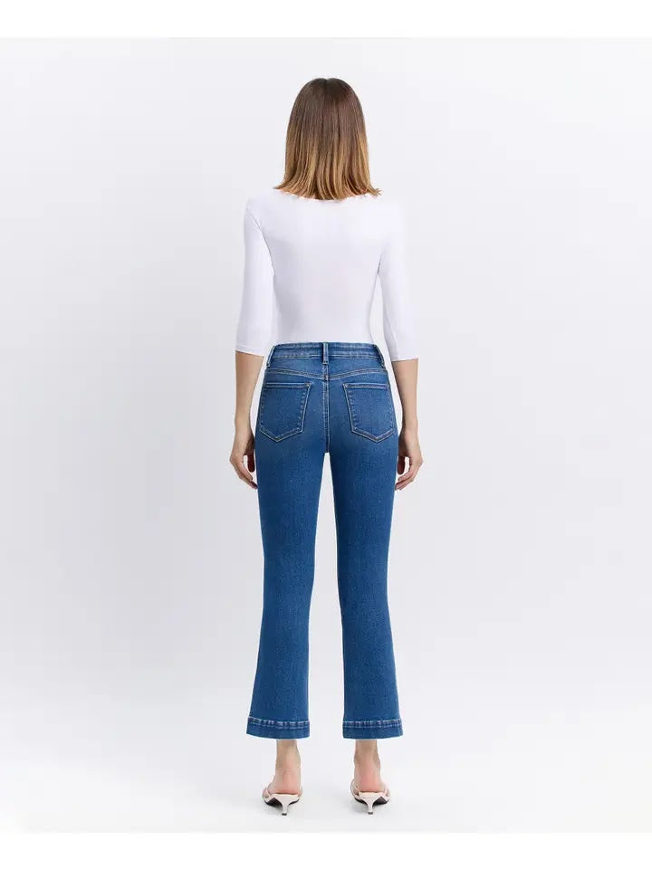 Bella Trouser Hem Jean - Laurie