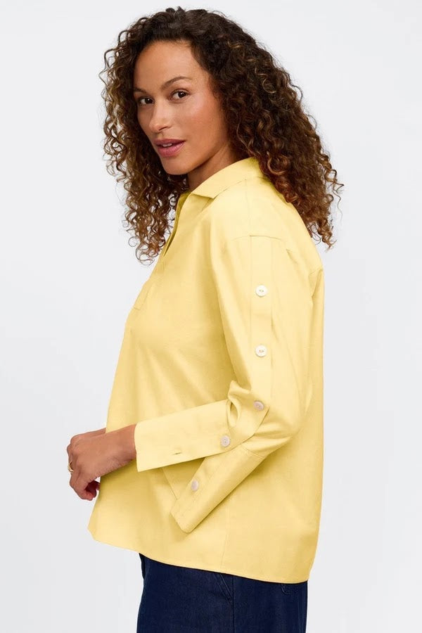 Lainey Blouse - Lemon