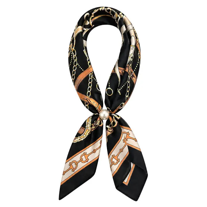 Ready to Wear Scarf - Black