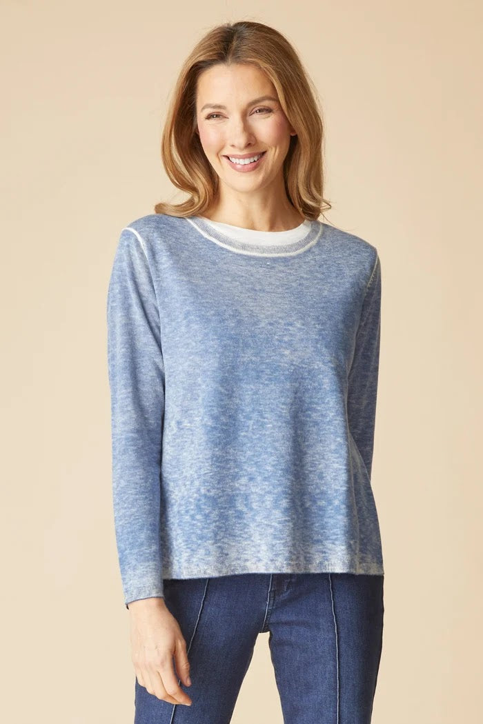 Layer It Sweater - Tide