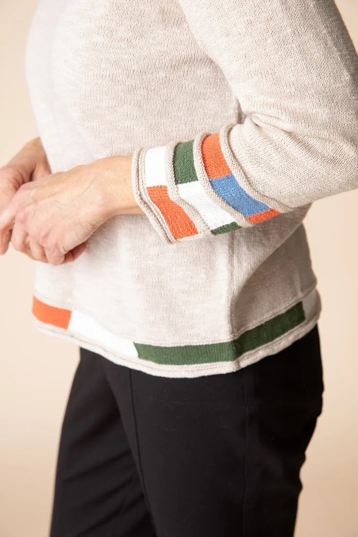 Fun Pullover Sweater - Dove