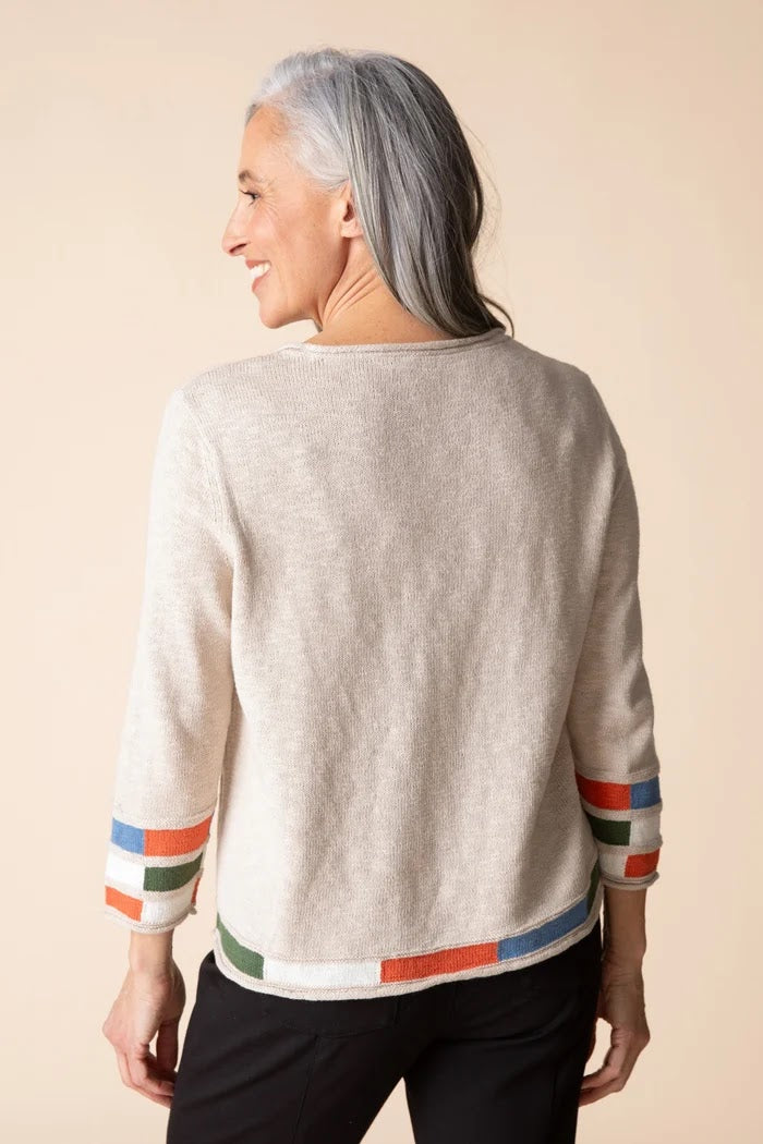 Fun Pullover Sweater - Dove