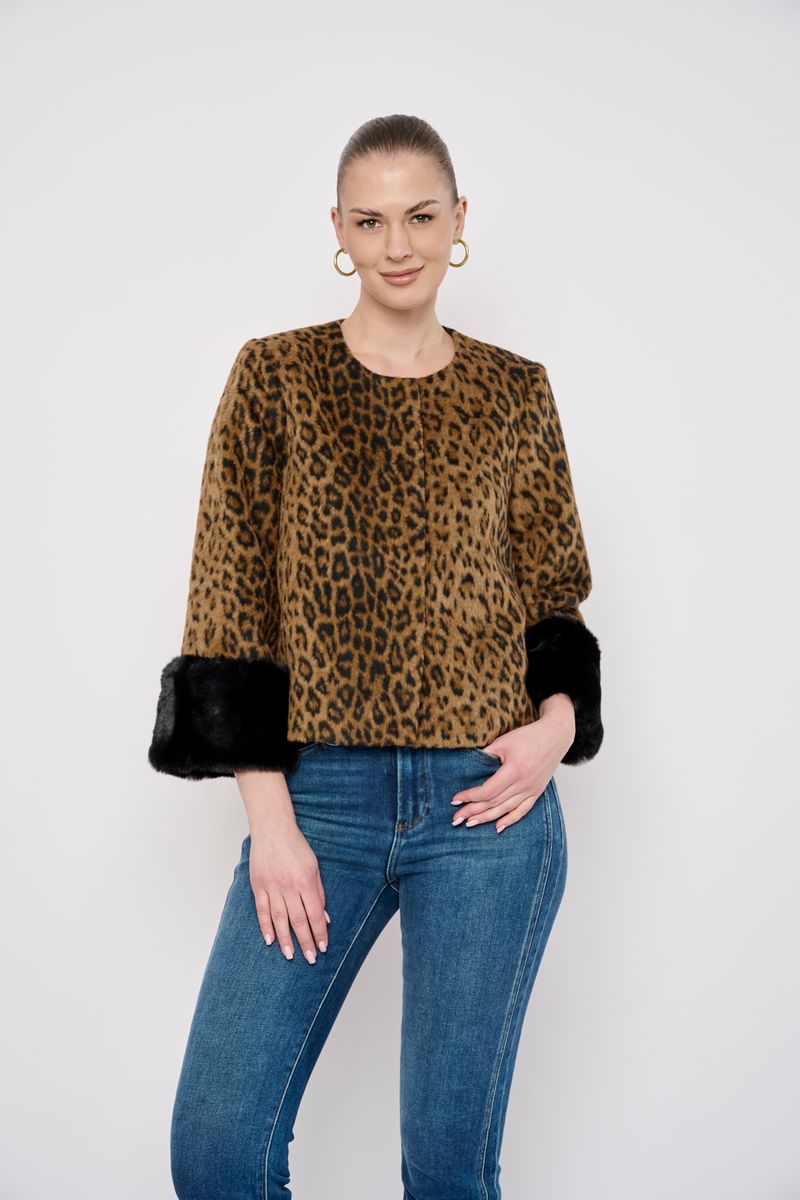 Marine Coat - Leopard