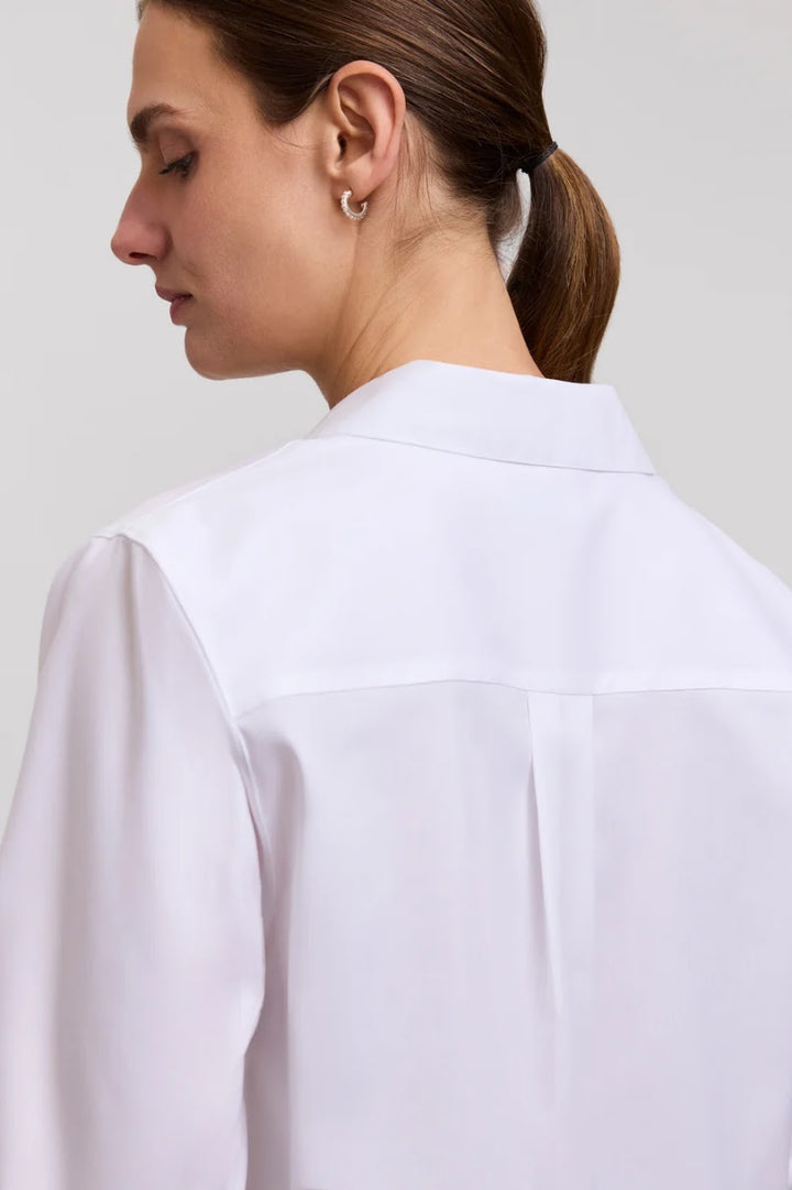Cleo Popover Shirt - White