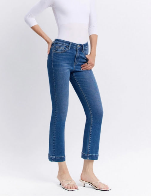 Bella Trouser Hem Jean - Laurie