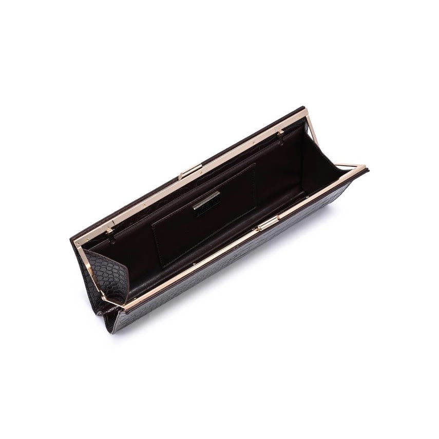 Nazlee Clutch - Chocolate