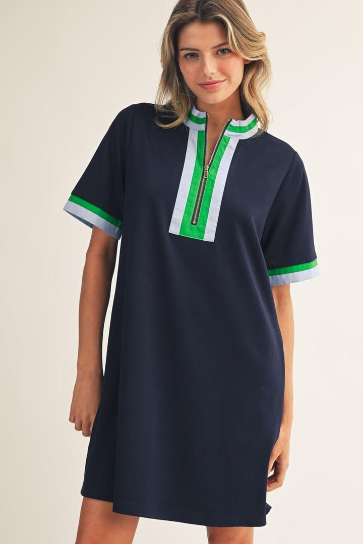 Izzy Dress - Navy