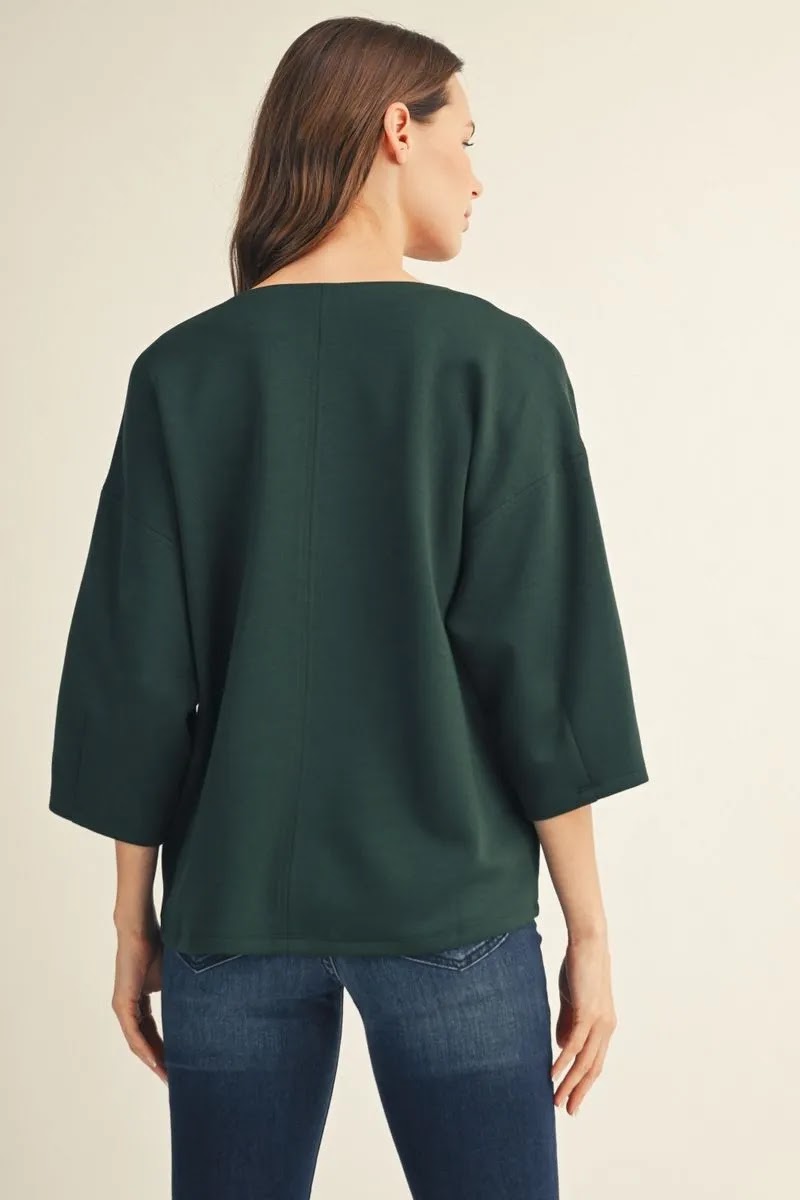 My Go To Top - Hunter Green
