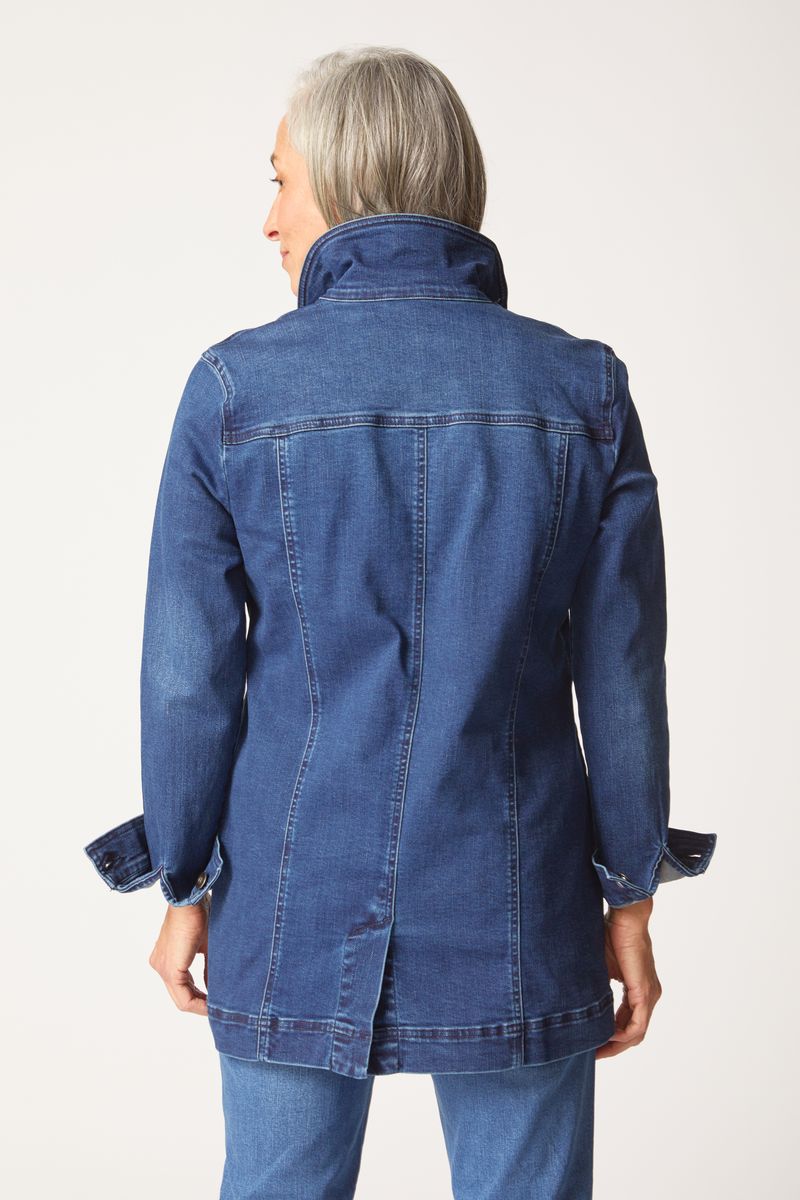Boyfriend Jacket - Dark Denim
