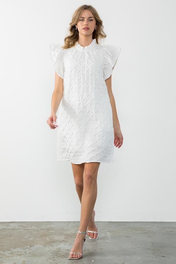 The Ryleigh Dress - White