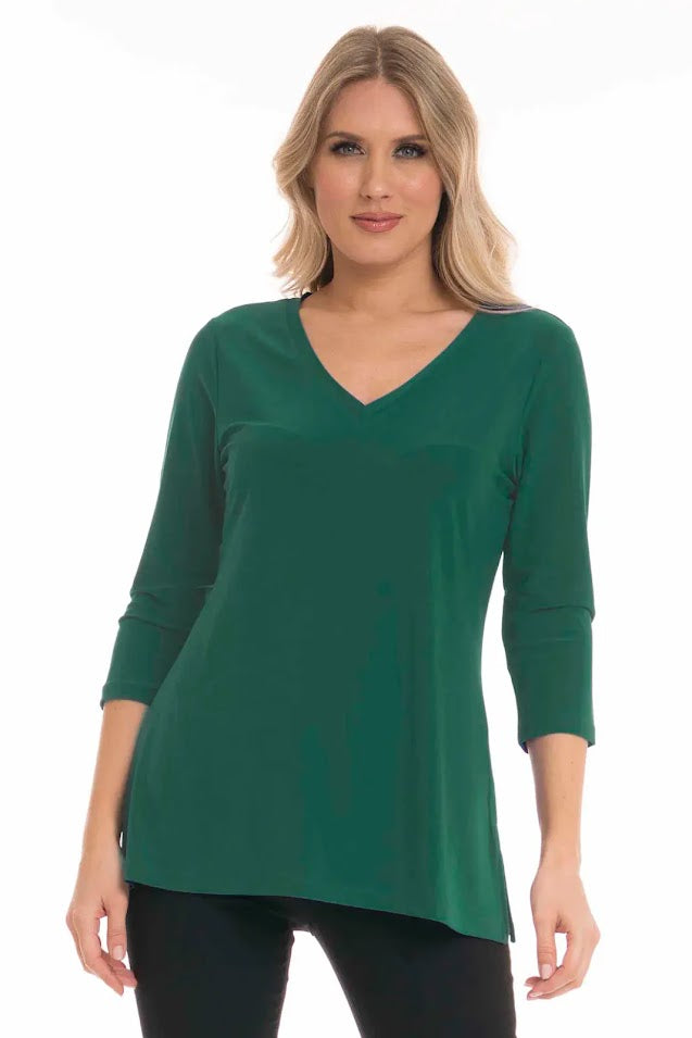 The Mitzi Top - Forest Green