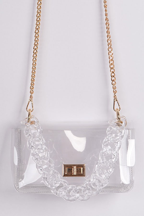 Envelope Clutch - Clear