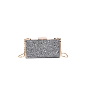 Madelyn Clutch - Black Silver