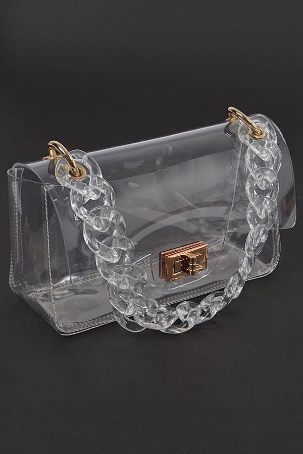 Envelope Clutch - Clear