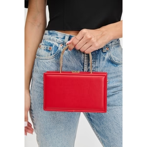 Charlie Rectangle Purse - Red