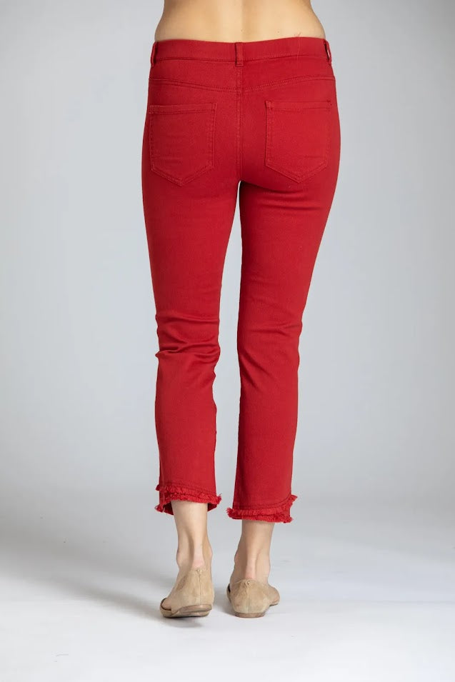 The Olivia Crop - Red