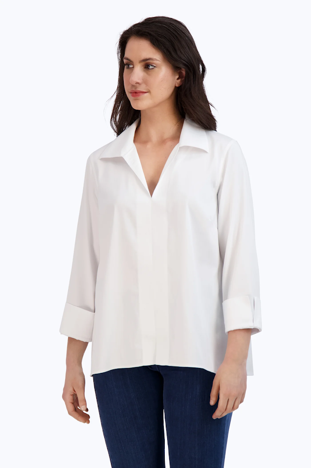 The Agnes Tunic - White