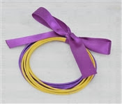 Guitar String Bracelets - Purple/Gold