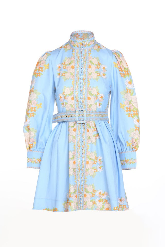 The Lily Dress - Blue