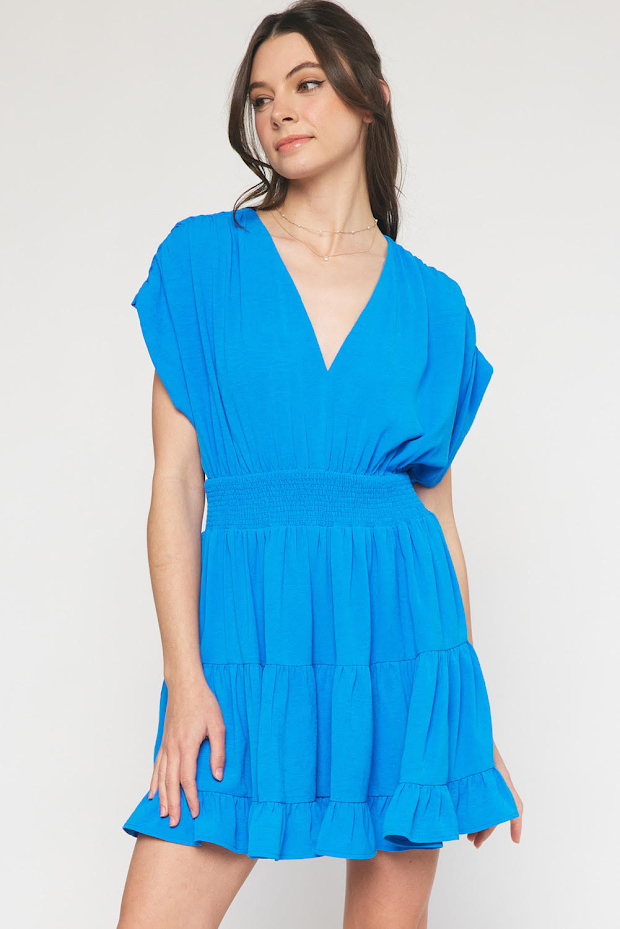 The Rachael Dress - Cobalt Blue