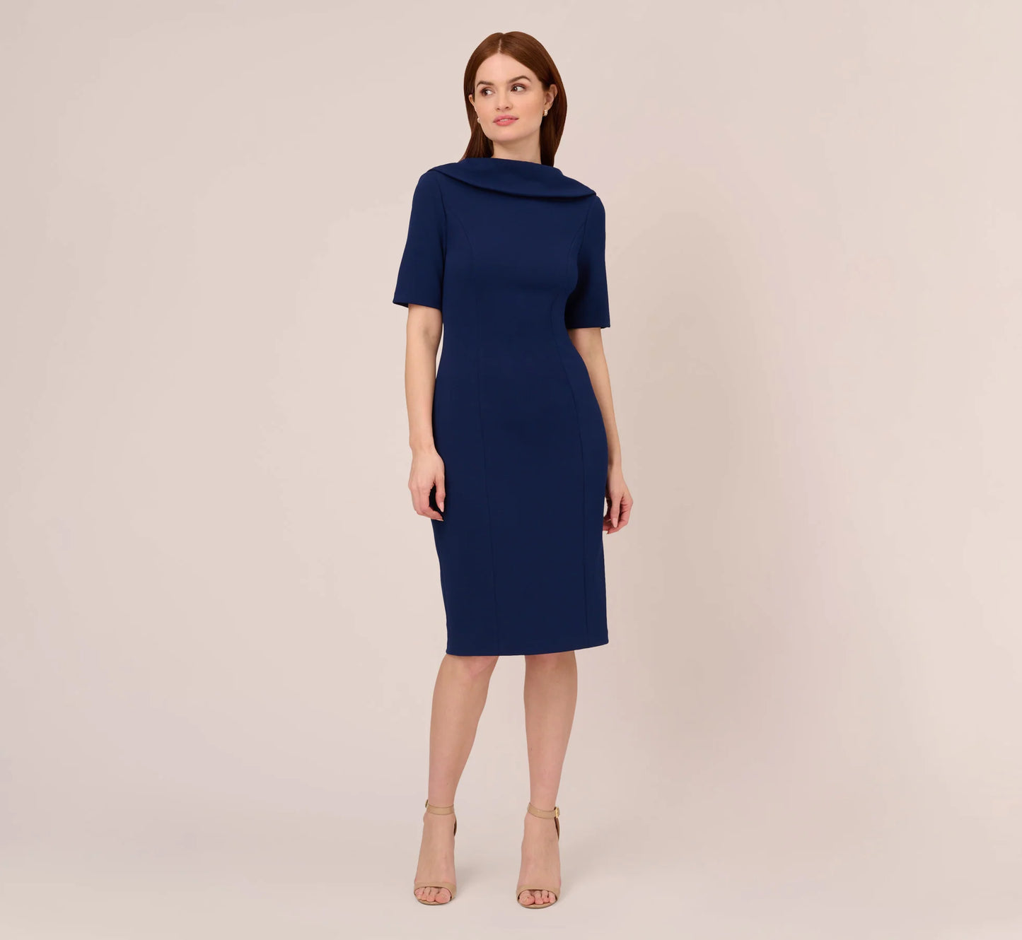 Jackie O Dress - Navy